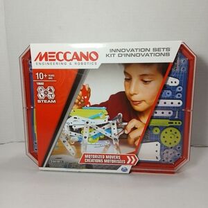 Meccano Innovation Sets Engineering & Robotics Kit 19602 Motorized Movers NEW